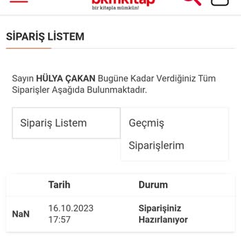 BKM Kitap Sipariş Hazırlanıyor Ama Ne Gelen Var Ne Giden