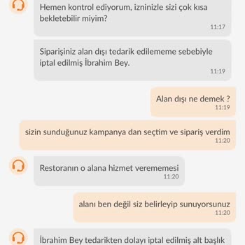 Trendyol Yemek İptal Sebebi Çok Komik