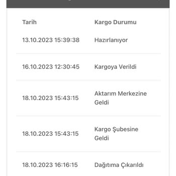 Bir Günde Kargo Kargo Teslimatı Yapılmıyor