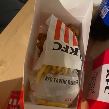 KFC Yanlış Sipariş Eksik Ürün