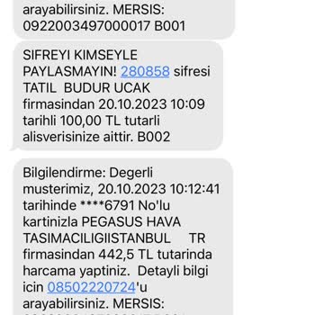 Pegasus Uçağa 45 Dakika Kala Uçağa Alınmaması