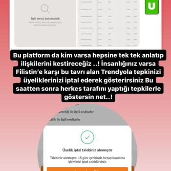 Trendyol Soykırım Destekleme, İsrail Yanlısı Olma
