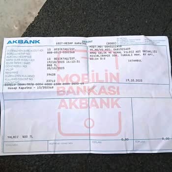 Akbank Pos Cihazından Alınan Haksız Ücret