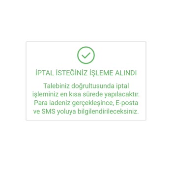 A101 İptal Ettiğim Ürünü Kargoladı
