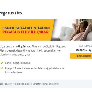 Pegasus 24 Saat İçerisinde Ücretsiz İptal Hakkını Kullanamıyoruz