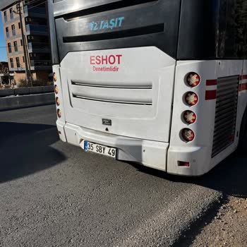 ESHOT Otobüs Şoförünün Bağırması