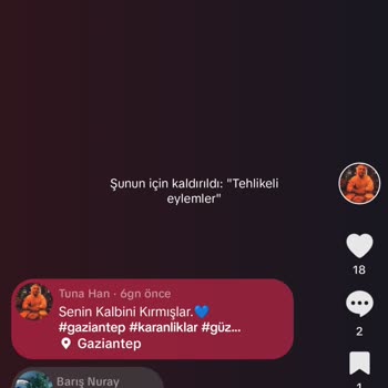 TikTok Videomun Haksız Yere Kaldırılması