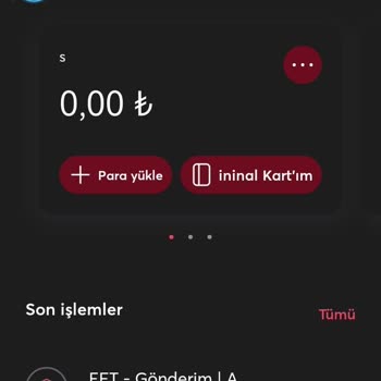İninal Kart Bankadan Gönderdiğim Para Limit Dolu Olduğundan Transfer Olmadı
