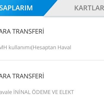 İninal Kart Bankadan Gönderdiğim Para Limit Dolu Olduğundan Transfer Olmadı