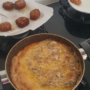 Yudum Kızartma Yağı Köpürmesi