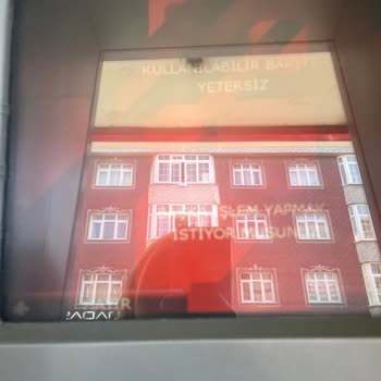 Ziraat Bankası Kartımda Para Olmasına Rağmen Para Çekemiyorum