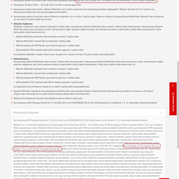 Akbank "Araba Çekiliş Kampanyası"nda Ödül Bilgisi Sorunu