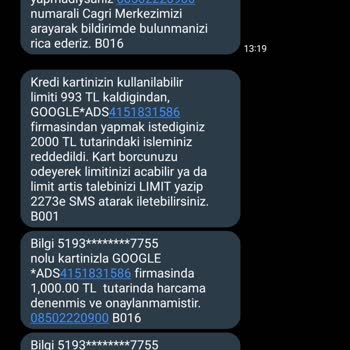 Google Ads İznim Olmadan Hesabımdan 2500 Bin Tl Para Çekmiş