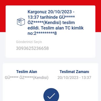 Aras Kargo Güvenliğe Bırakılan Kargo