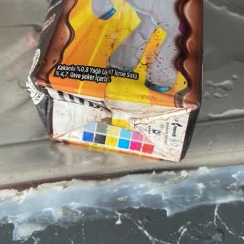BİM'den Aldığım Danone Kakaolu Sütlerde Kurtlar Çıktı