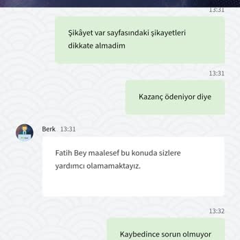 Betpuan Ödeme Yapılmaması Hakkında
