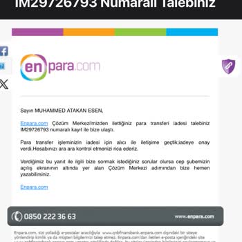 Enpara Çözdük Dedikleri Sorunu Çözmediler