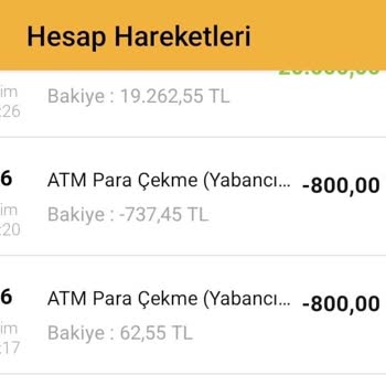 Halkbank ATM'sinde Çekilmeyen Paranın Uzun Süredir İade Edilmemesi