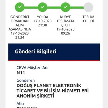 Ceva Günlerdir Kargonun Dağıtıma Çıkıp Gelmemesi