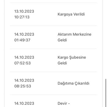 A101 İn Birgündekargo Firmasına Verdiği Paket Elimize Ulaşamıyor!