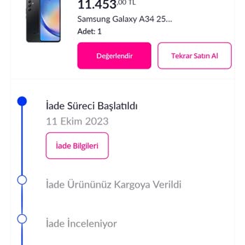 Pazarama İade Yapmıyorlar Onaylamıyorlar