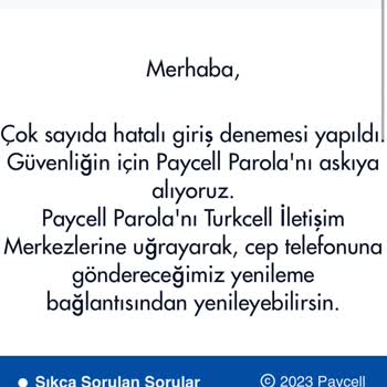 Paycell Şifre Blokesi Kaldırma
