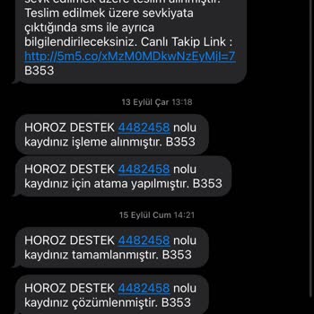 Horoz Lojistik Asla Ürün Getirmiyor!