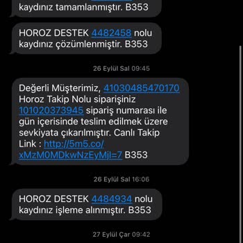 Horoz Lojistik Asla Ürün Getirmiyor!