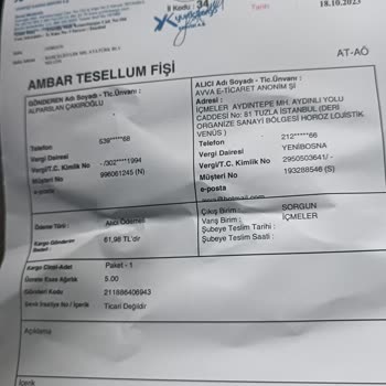Avva Giyim Yanlış Ürün Ve Uzun Teslimat Suresi