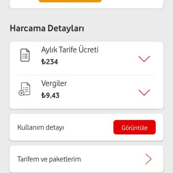 Vodafone Tarife Ücretleri Çok Yüksek