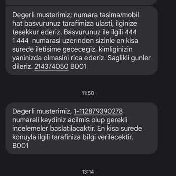 Türk Telekom Numara Taşımam Sonuçlanmadı