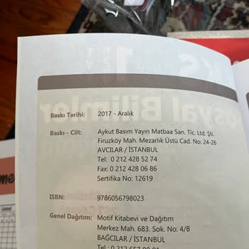 Kitapolsun Basım Tarihleri Eski Olan Test Kitapları