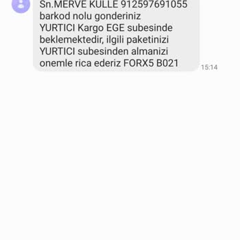 Yurtiçi Kargo Dağıtıma Çıkmadan Şubeden Almamız Gerektiği