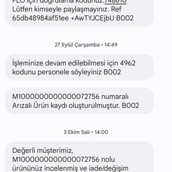 FLO Ayakkabı Değişiminde Sorun Yaşıyorum