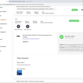 Hepsiburada.com Çakma Güneş Gözlüğü Genel Merkezi