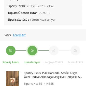Çiçek Sepeti Ürünü Göndermedi.