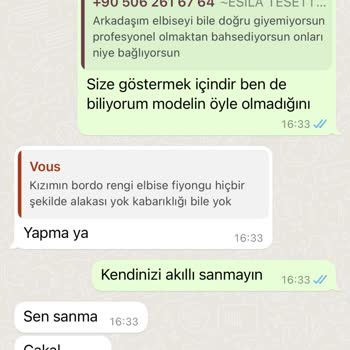 Esila Tesettür Evi (Instagram) Sipariş Ettiğim Ürünler Çok Kötü Geldi