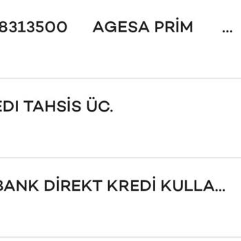 Akbank Kredim İçin Agesa Kredi Hayat Sigortası Talebi