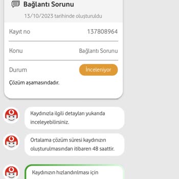 Vodafone Net İnternet Sorunu