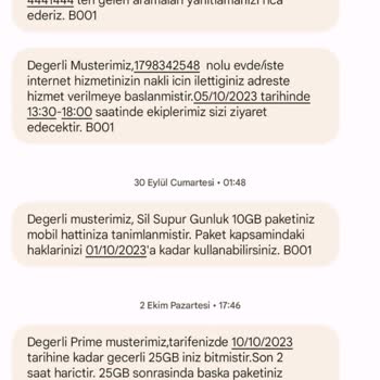 Türk Telekom İnternet Nakil İşlemi
