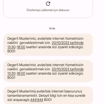 Türk Telekom İnternet Nakil İşlemi