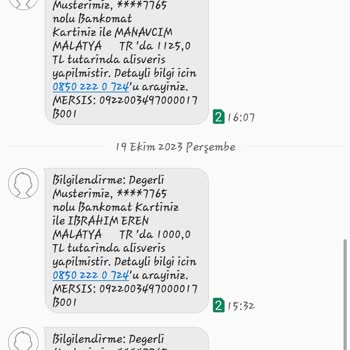 VakıfBank Hesabında Yanlış Telefon Numarası