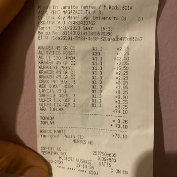 A101 Deki Bozuk Laviva