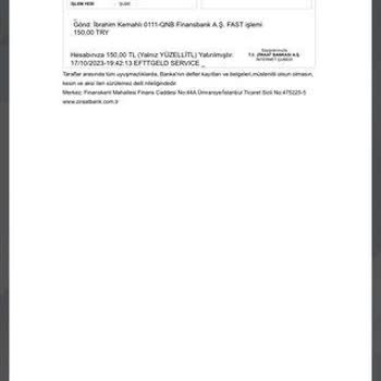 Berat Vakfı Adına Papara Sahte Hesap Açmak