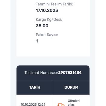 Octovan Express Ürün Teslimi Yapmıyor