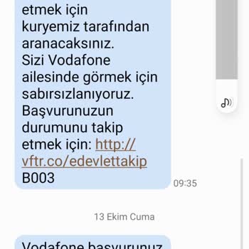 Vodafone Başvuru Sürecim Çok Uzadı
