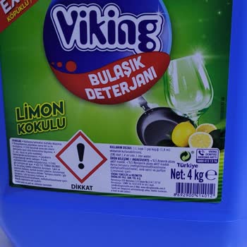 Viking Temizlik Ellerimi Mahveden Kalitesiz Bulaşık Deterjanı