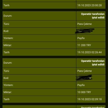 GrandPashaBet Para Çekme İptali