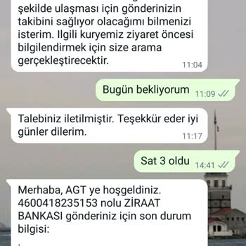 AGT Kurye (aynigunteslim.com) Kredi Kartımın Kurye İle Teslimatının Çok Fazla Gecikmesi