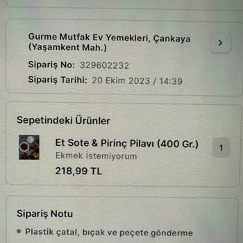 Migros Yemek Zamanında Sipariş Gelmemesi Ve Müşteri Mağduriyeti